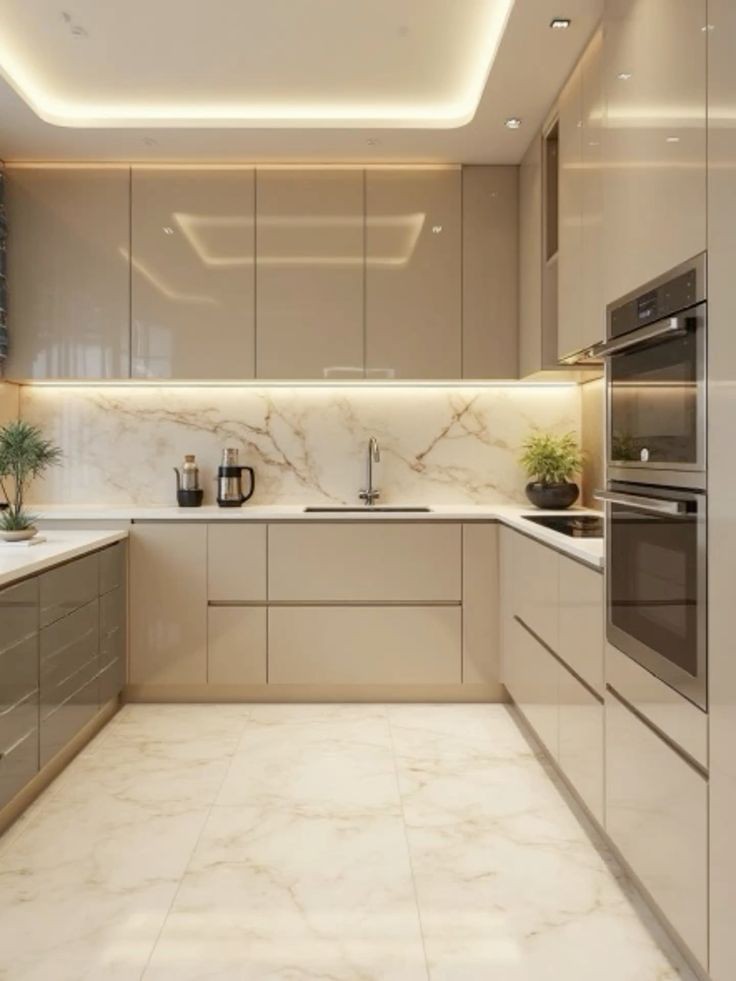 تركيب مطبخ المنيوم بتصميم خشبي بالرياض - مطابخ خبراء الرياض