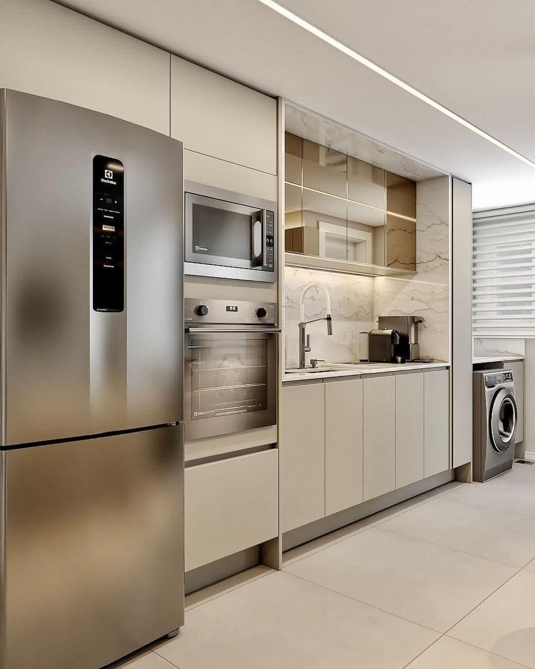 تركيب مطبخ المنيوم بتصميم خشبي بالرياض - مطابخ خبراء الرياض